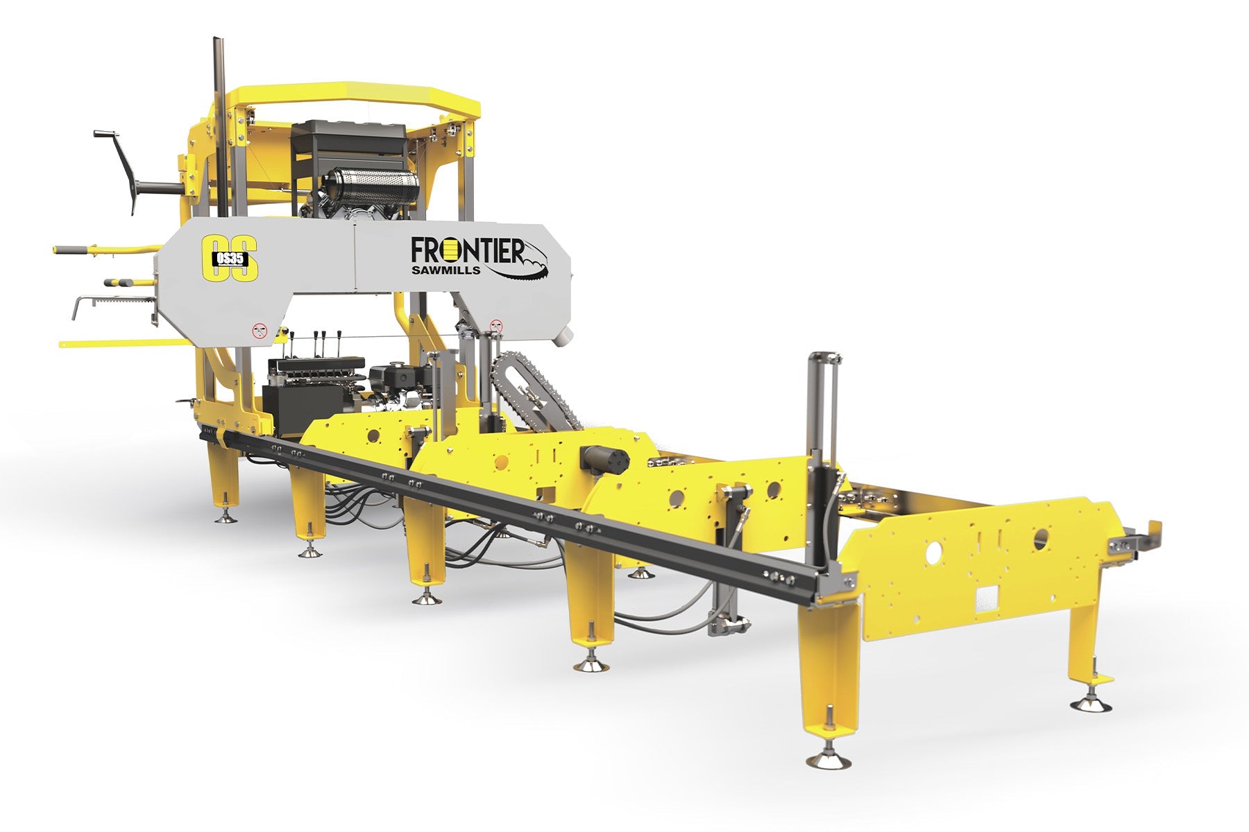 Hydraulics Log Handling System for OS35